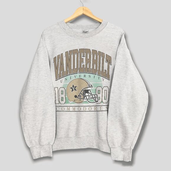Vintage Vanderbilt Commodores Football Sweatshirt, Vanderbilt University Shirt - Picture 1 of 2